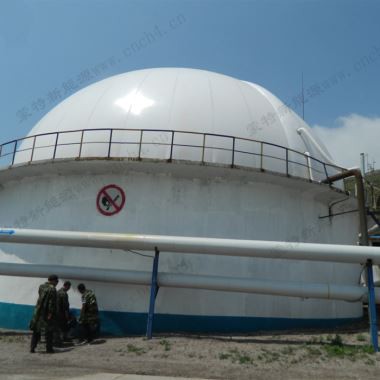 Dipòsits d'emmagatzematge de biogas de membrana de doble membrana